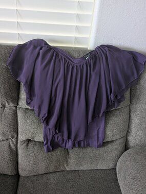 Venus Flutter Sleeve Top size L